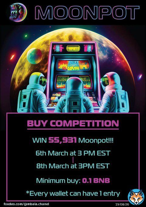 Win $200 in @MoonpotCrypto by swapping just 0.1 BNB ($30) - your 0.1 BNB is safe even if you don't win. Don't miss out! #moonpot #Dogecoin #Bitcoin