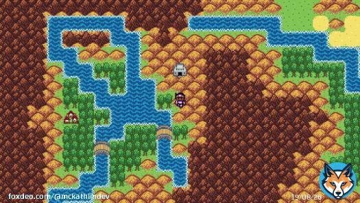 Hello everyone! I'm an #IndieGameDev making Stories from @DangersDen. Its Alpha 4 release is now ready to play!  This game is my love letter to the #DragonQuest and #FinalFantasy games of the 8-bit era. It procedurally generates small RPGs, each 1-2 hours long.