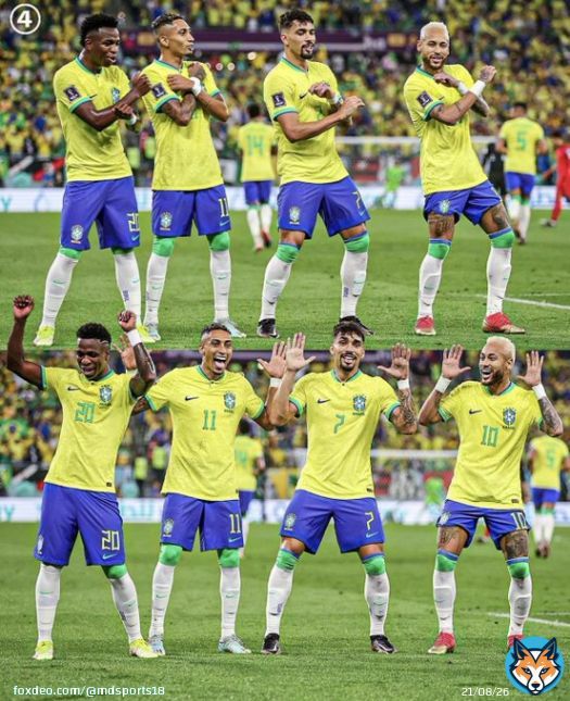 BRAZIL SCORED THEIR FOURTH   #BRAKOR #FIFAWorldCup