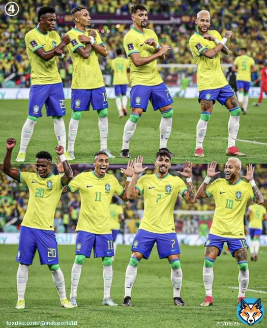 BRAZIL SCORED THEIR FOURTH   #BRAKOR #FIFAWorldCup
