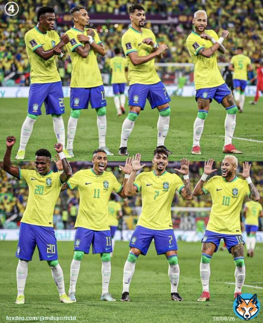 BRAZIL SCORED THEIR FOURTH   #BRAKOR #FIFAWorldCup
