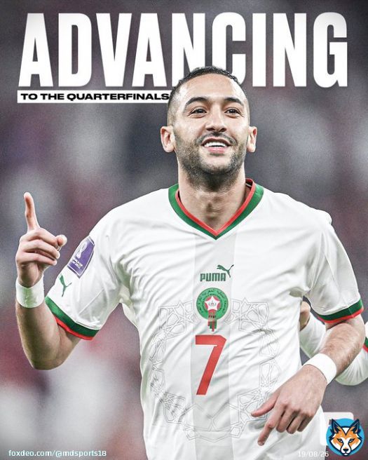 MOROCCO HAS DONE IT !!!  MOROCCO DEFEATS SPAIN TO MOVE TO QUARTER-FINALS   #FIFAWorldCup #MARESP