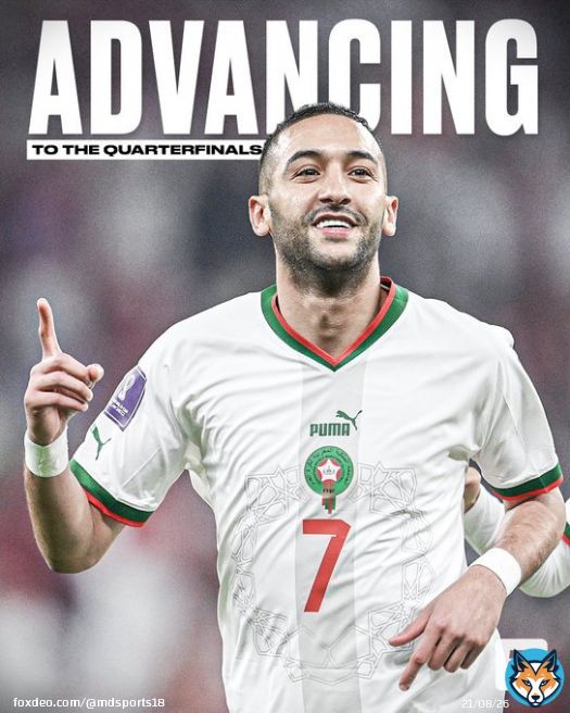 MOROCCO HAS DONE IT !!!  MOROCCO DEFEATS SPAIN TO MOVE TO QUARTER-FINALS   #FIFAWorldCup #MARESP