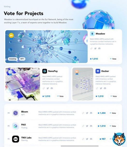 It is crucial that when our community votes on upcoming projects, they are aware of the facts regarding the project, we have modified the voting page to make it more appealing to our users.  Update out next week  #SuiNetwork #launchpad #suiecosystem #suilaunch #bitcoin #crypto