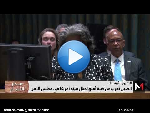 الصين تعرب عن خيبة أملها حيال فيتو أمريكا في مجلس الأمن