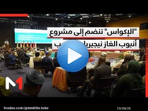 دول مجموعة 'سيدياو' تنضم إلى مشروع أنبوب الغاز الإفريقي الأطلسي نيجيريا-المغرب