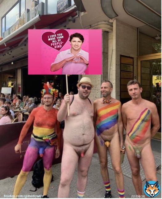 It is against our laws for these men to be on the streets, Trudeau is breaking our laws for allowing this and Trudeau should be arrested and put in jail. What PM ever in history would allow children to be subjected to this sickness. Justin Trudeau isa sexual deviant