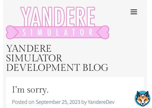 Yandere dev likes women just like his game. Under developed.