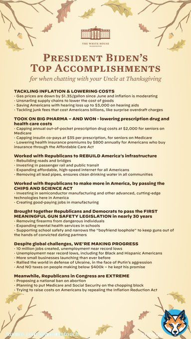 Here&rsquo;s a cheat sheet to help you when you are forced to sit next to your MAGA uncle this Thanksgiving  #HappyThanksgiving