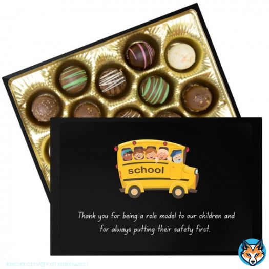 Chocolate Truffles School Bus Driver Gift, Gift for Bus Driver, Retirement Gift for Bus Driver, Bus Driver Appreciation Gift by MemorableExplosion: 32.95 USD  Treat your favorite&hellip;  #graduationgifts #birthdaygifts #handmadegifts #giftforhim #uniquegifts