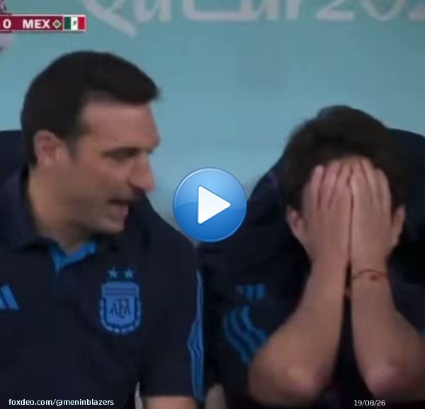 Few sights demonstrate the pressure being heaped on this Argentina team like the site of assistant manager Pablo Aimar breaking into tears after today's vital Messi goal to help Argentina rebound from their opening game loss to Saudi Arabia.
