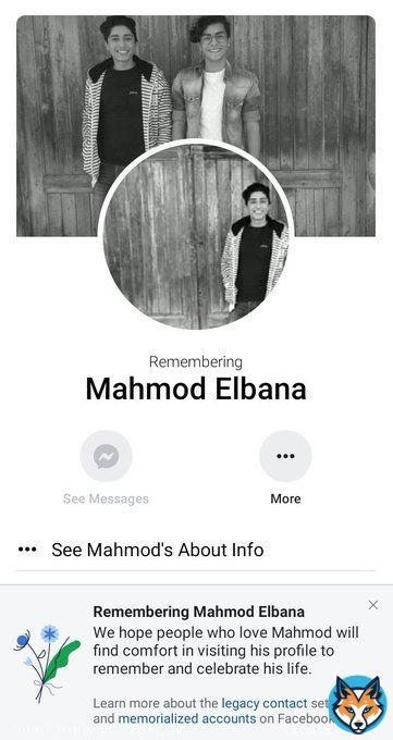 Thanks facebook.. #حق_محمود_البنا_فين  #حق_محمود_لازم_يرجع  #محمود_البنا