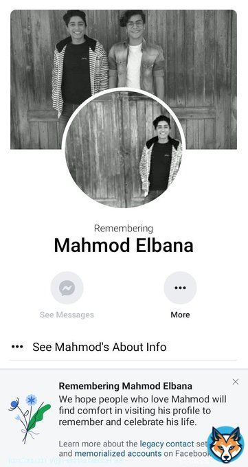 Thanks facebook.. #حق_محمود_البنا_فين  #حق_محمود_لازم_يرجع  #محمود_البنا