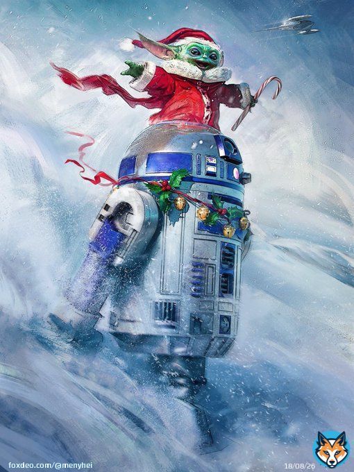 Happy Holidays! Sending you peace, love, and joy this holiday season! #SeasonsGreetings #StarWars