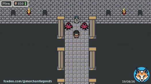 This place is heavily guarded. I wonder what is inside?   Wishlist:  #ScreenshotSaturday #PixelArt #GameBoy #IndieGame