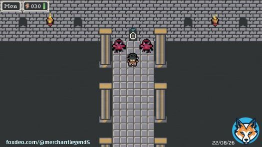 This place is heavily guarded. I wonder what is inside?   Wishlist:  #ScreenshotSaturday #PixelArt #GameBoy #IndieGame