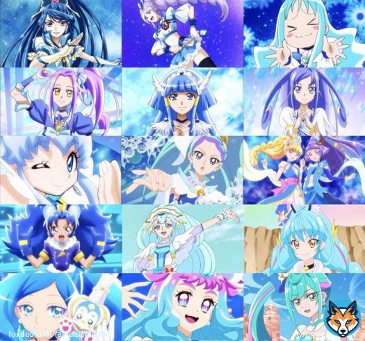 まほプリのキュアミラクルがフォームチェンジである意味青キュアになってるとはいえ20周年記念作(ひろプリ)のプリキュア主人公がここの仲間入りを果たす日が来ようとは&hellip;   #precure #ひろプリ
