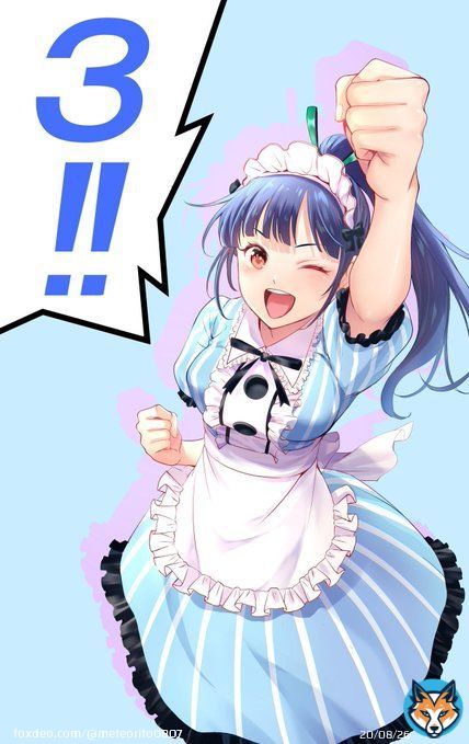 押忍おは秋水ちゃん  TVアニメ放送まであと3日だよ  皆んな絶対観てくれるよね  #女神のカフェテラス #鶴河秋水 #初リプ・時差リプ・初絡み大歓迎