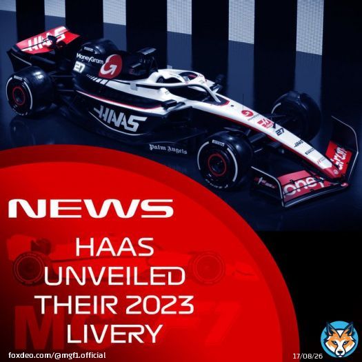 F1 NEWS: HAAS UNVEILED THEIR 2023 LIVERY! #f1 #haas #haasf1 #F12023