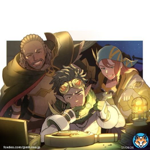 開発イラスト『新兵器開発中？』  Instagramアカウントも日々更新中！  #モンハンライズ #MHサンブレイク