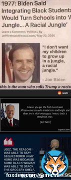 #MLKDay2023 #MLKDay #MLK #BlackLivesMatter #BLM  BIDEN WAS & IS A RACIST.