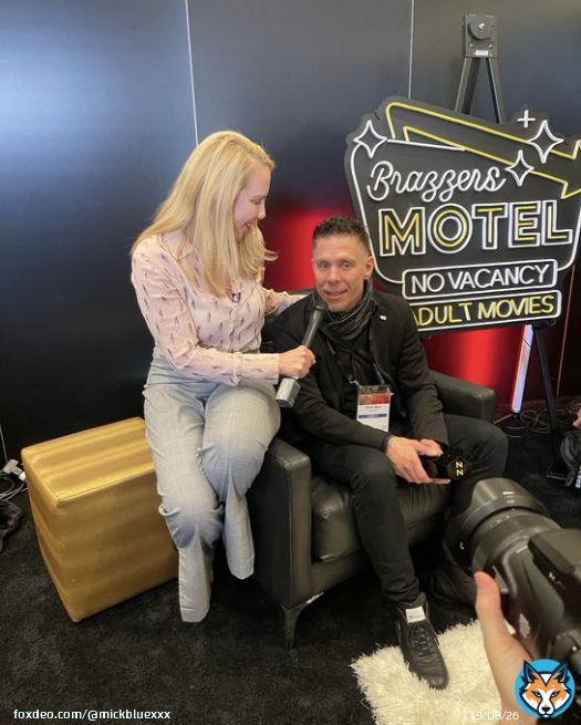 Throwback photo at the AVN awards in Las Vegas with Brazzers!