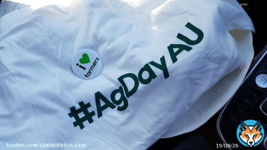 Look what arrived just in time @laureta_wallace. Happy National Ag Day to all the farmers, food producers, packers, truckies, suppliers! And to all of you that support farmers THANKYOU  #AgDayAU