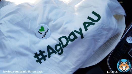Look what arrived just in time @laureta_wallace. Happy National Ag Day to all the farmers, food producers, packers, truckies, suppliers! And to all of you that support farmers THANKYOU  #AgDayAU