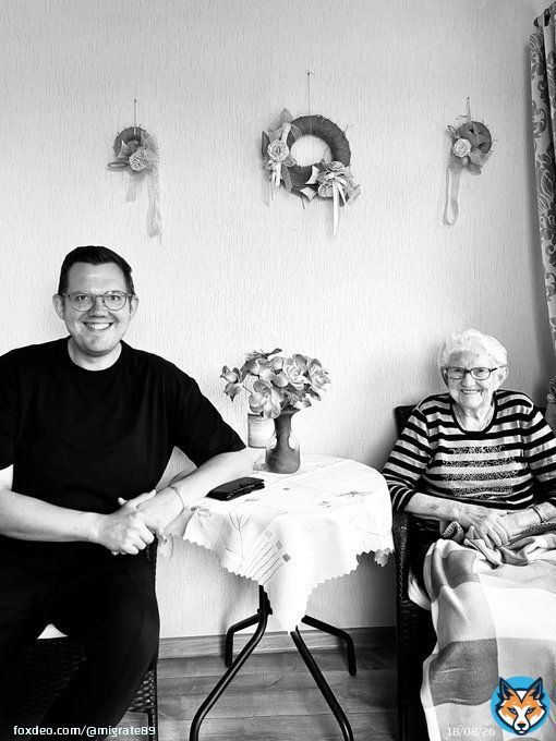 Oma, jetzt bist du auf deiner letzten Reise. Pass auf dich auf. Und Danke f&uuml;r alles.