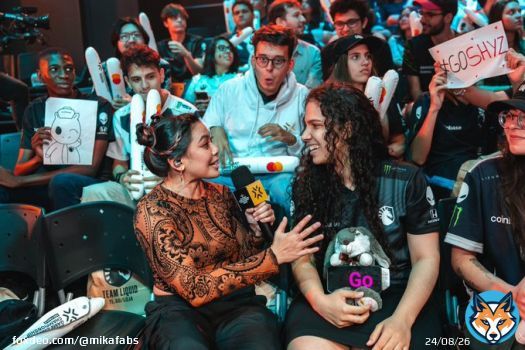 I met @NathaliaPedron2 at VCT Lock In and she&rsquo;s awesome! She helped in starting a movt after Lock In, to ensure that there will always be someone in the audience cheering for every single esports team that competes in Brazil! Quote