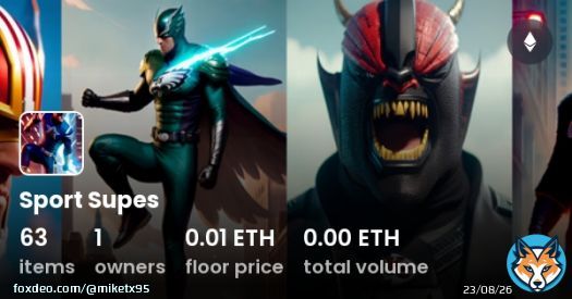 Check out this collection on OpenSea  via @opensea #OpenSeaNFT 1/1 generated art. First 50 minted. Super Bowl Teams 0.03 ETH, Playoff Teams 0.02 ETH, Remaining Teams 0.01 ETH. #NFL #NFLPlayoffs #SuperBowlLVII #NFT #AIart #ChiefsKingdom #PhiladelphiaEagles
