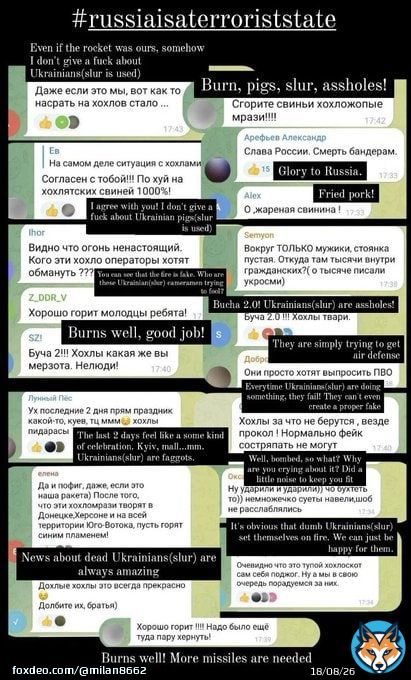 The reaction of the Russian Internet to yesterday's Russian missile attack on a shopping center in Kremenchug!#Kremenchuk #Кременчуг