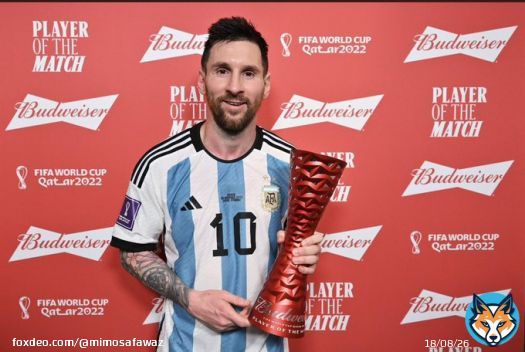 Messi x 4 MOTM  &bull;vs Mexico   &bull;vs Australia   &bull;vs Netherlands   &bull;vs Croatia    Full trophy  cabinet.