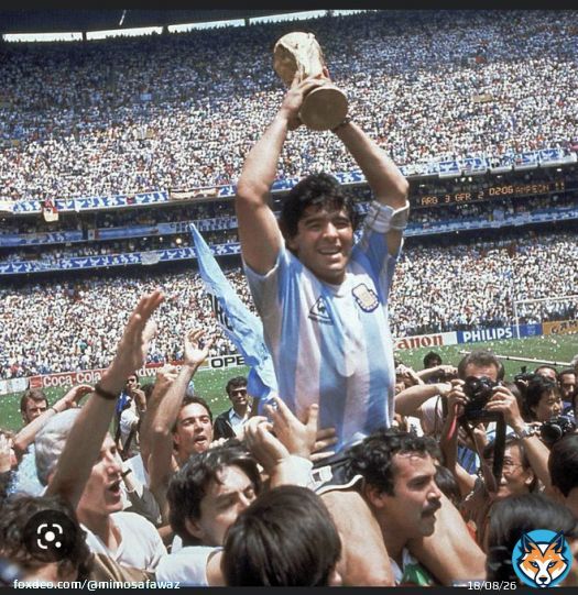 Do you see it!   &bull;Maradona 1986  &bull;Messi 2022   Wow. similarities  #FIFAWorldCup