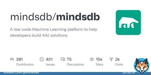 Build ML powered applications fast with #opensource in-database machine learning. Built for the modern-day Full-Stack Developer. Check out our repo on #Github