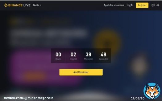 2 hours 38 minute left guys, get ready for the #AMA. #OmegaNetwork #Binance   Venue: