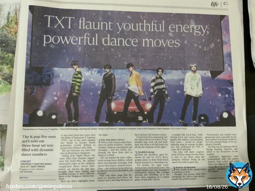 TXT ARE ON THE NEWS???