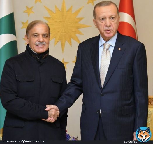 They had such a devastating earthquake & he&rsquo;s smiling.  I mean cmon Uncle show some empathy #PMShehbazinTurkiye