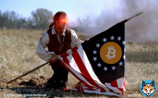 Modern day patriots.  #Bitcoin