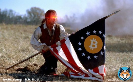 Modern day patriots.  #Bitcoin