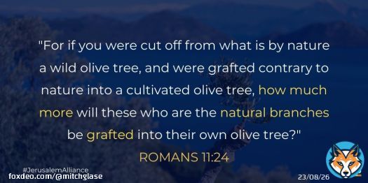Many have twisted this verse for antisemitic purposes, but it actually affirms that God's plan for Israel is still in effect. The pattern of theologians removing ethnic Israel from God’s plan has led to antisemitism, for which the church should repennt.