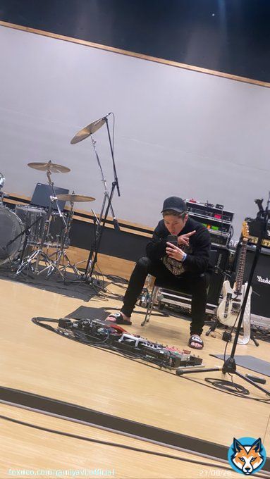 Rehearsing   #TheLastRockstars @LAST_ROCKSTARS  @YoshikiOfficial  @HydeOfficial_  @SUGIZOofficial  @MIYAVI_OFFICIAL
