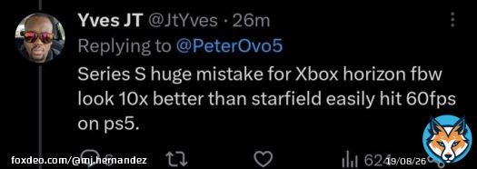 Starfield can't even do 1fps on PS5