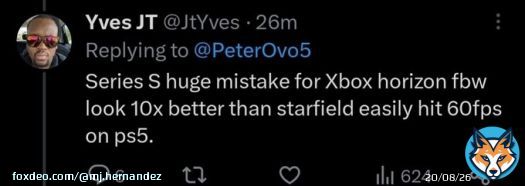 Starfield can't even do 1fps on PS5