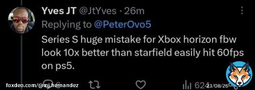 Starfield can't even do 1fps on PS5