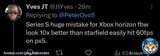 Starfield can't even do 1fps on PS5