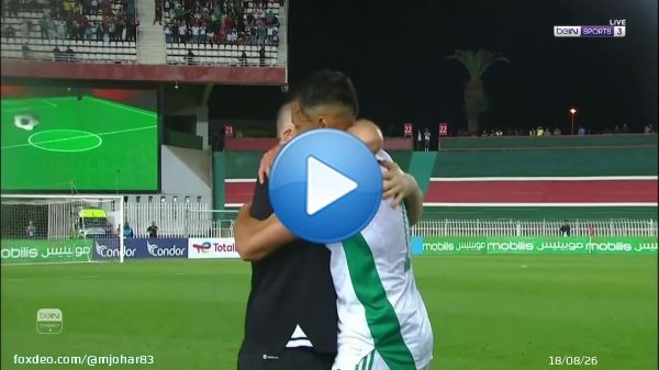 الف مبرووووك علينا فوز محاربي الصحراء #الجزائر على اوغنده ٢/٠    #تصفيات_أمم_أفريقيا
