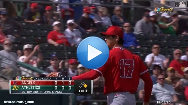 Shohei Ohtani tunes up for the World Baseball Classic.
