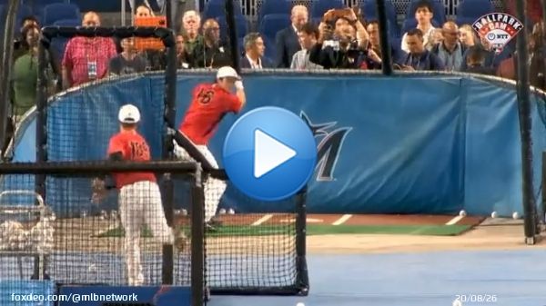 That's the sound of Shohei Ohtani hitting one off the video board above the second deck   NTT #BallparkCam | #WorldBaseballClassic