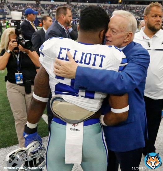Statement from Dallas #Cowboys Owner, President and General Manager Jerry Jones regarding Ezekiel Elliott:   &ldquo;Zeke&rsquo;s impact and influence is seared into the Cowboys franchise in a very special and indelible way. He has been a consummate professional and leader that set a tone in&hellip;